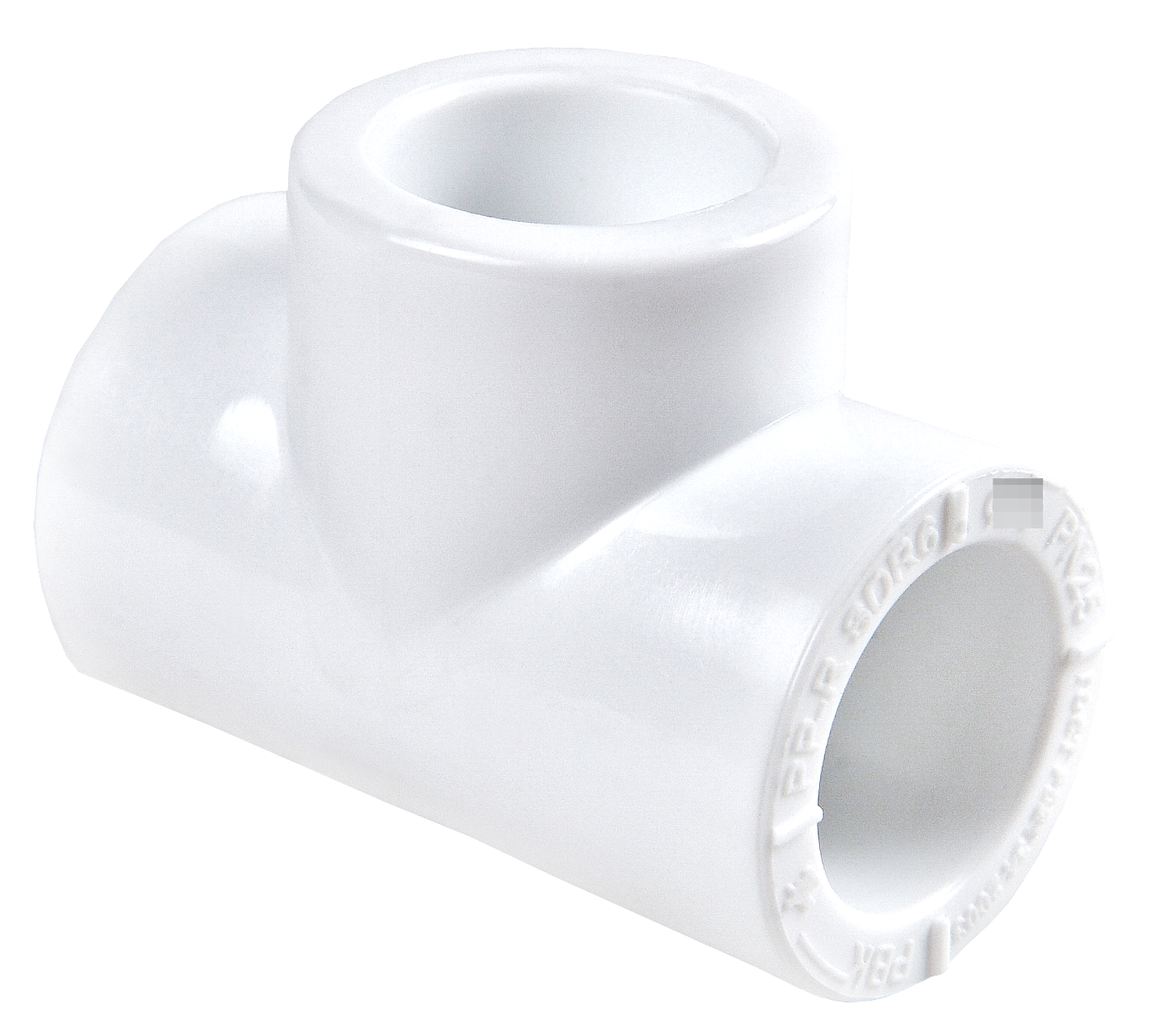 Тройник РВК равнопроходной для труб, под сварку, полипропиленовый, белый, диаметром 25мм / водоснабжение