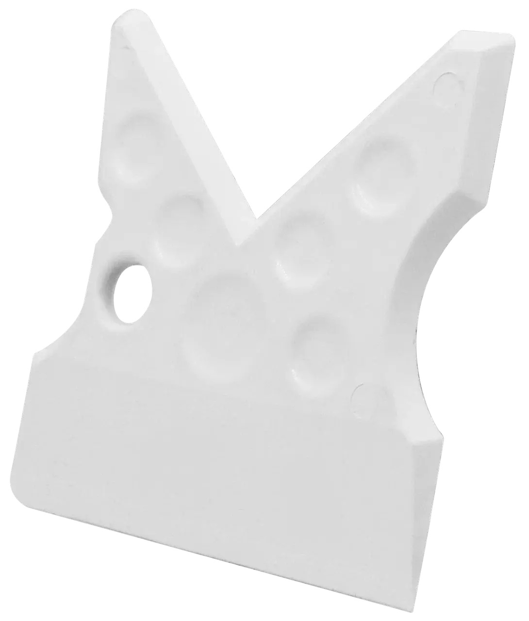 Шпатель строительный DECOR / Декор для герметиков и затирок, из резины, 100мм / малярные и отделочные инструменты