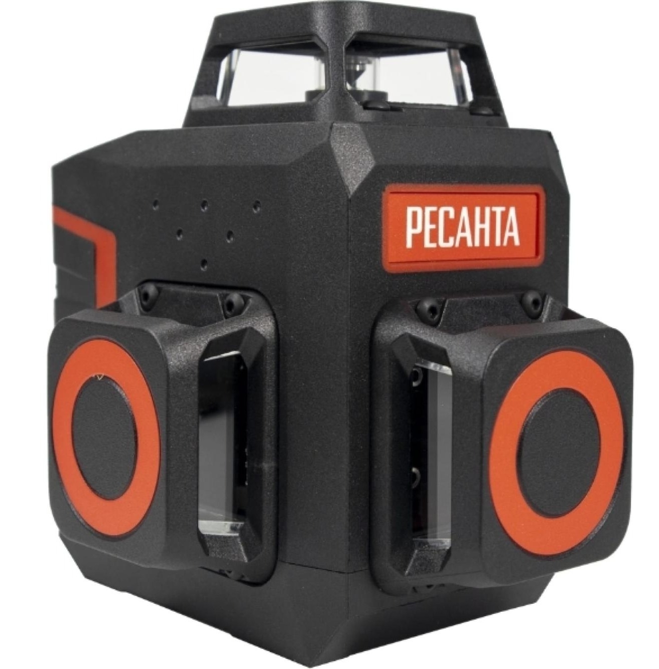 Лазерный уровень Ресанта ПЛ-3Х360ШС аккумуляторный со штативом, 3 зеленых луча, 30м, ±0.2мм / нивелир