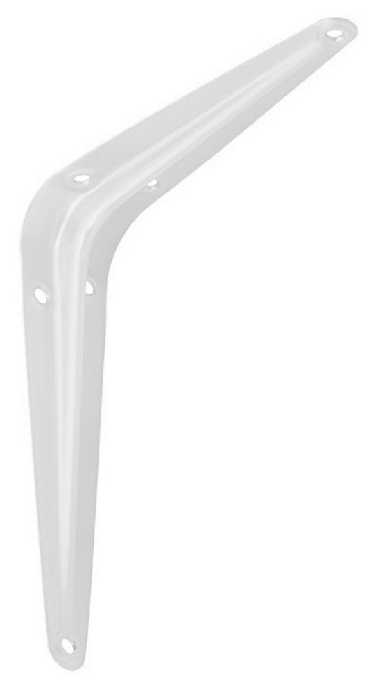 Кронштейн для полки Rock Solid Connection / Рок Солид Конекшн Domax WS 225/1 стальной, белый, 225×175мм / держатель