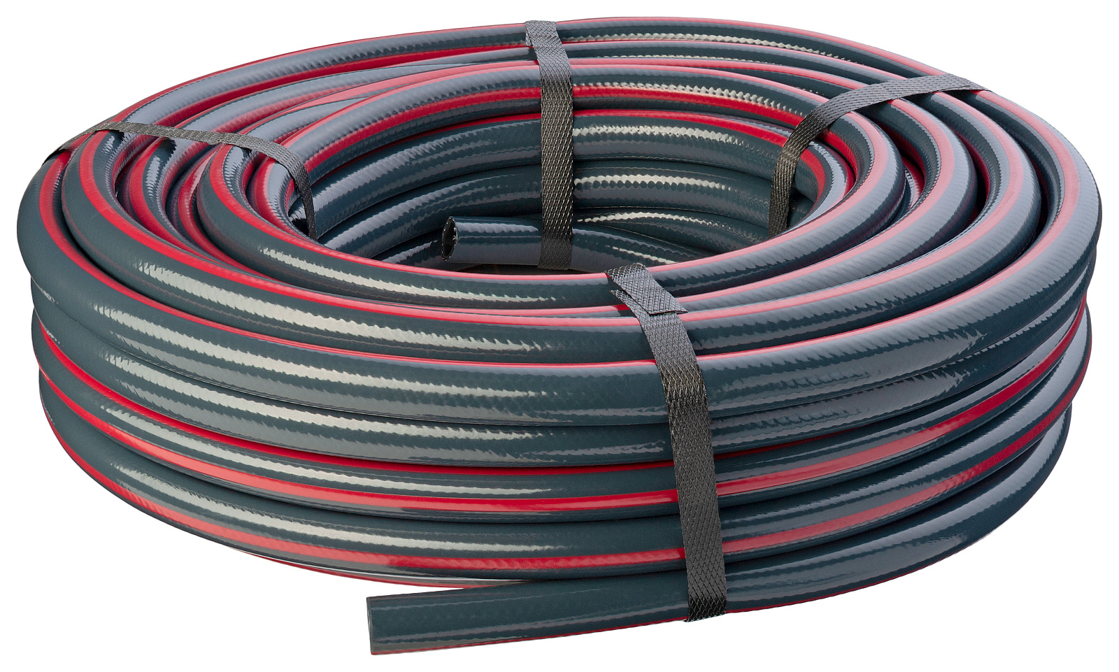 Шланг поливочный Elitech / Элитеч Garden армированный четырехслойный, из ПВХ, диаметр 1/2дюйма, 20м / все для сада