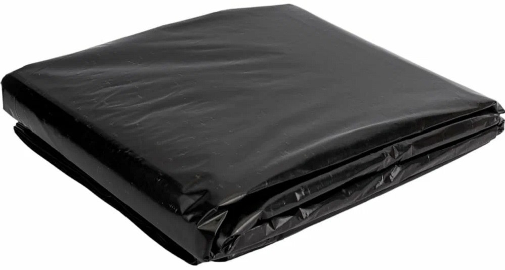 Пленка укрывная техническая, полиэтиленовая, черная, 3×10м, 100мкм / строительство и ремонт
