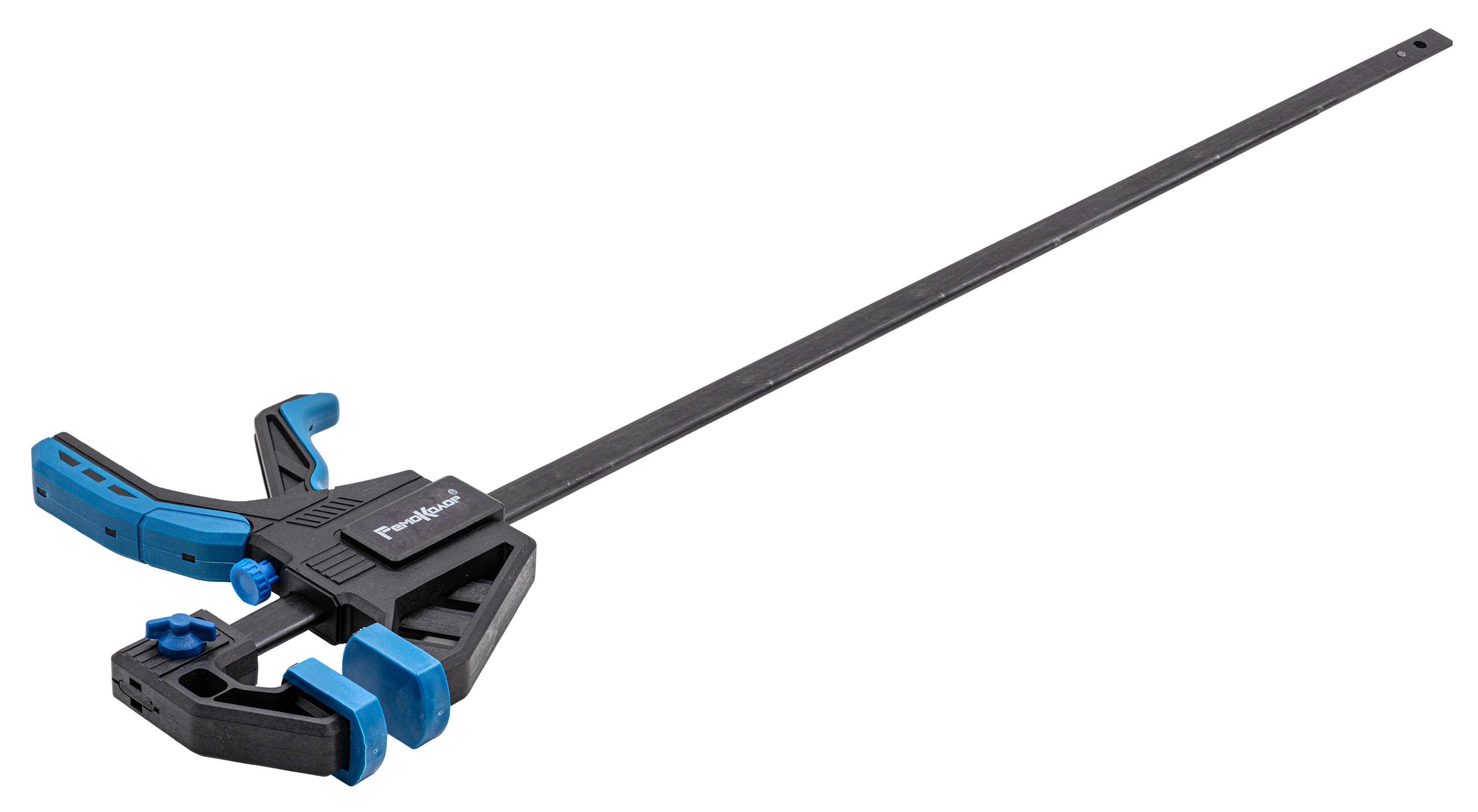 Струбцина РемоКолор Professional быстрозажимная, с фиксатором, стальная, черная, 600х63мм / инструменты