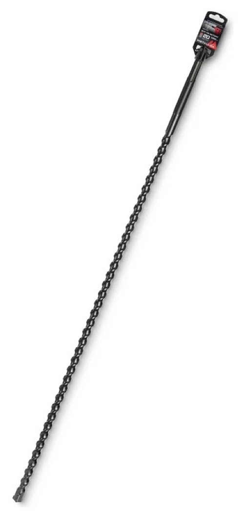 Бур METALLICA Ultra / Металлика Ультра для перфоратора, по бетону, из инструментальной стали 40Х, SDS-Max, диаметр 20мм, длина 670мм / расходные материалы и оснастка