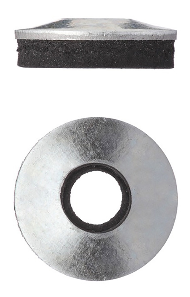 Шайба MIXTON / Микстон кровельная с резиновой прокладкой, из оцинкованной стали, 4.8х14мм, 20шт. / крепеж