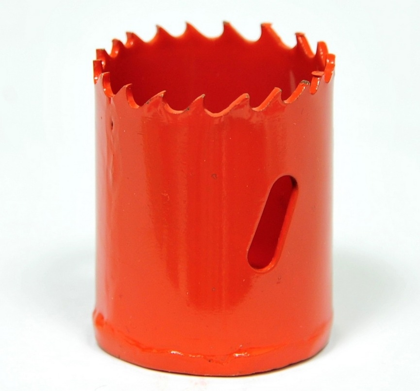 Коронка биметаллическая Elitech / Элитек универсальная, диаметр 37мм, 5/8дюйма / оснастка