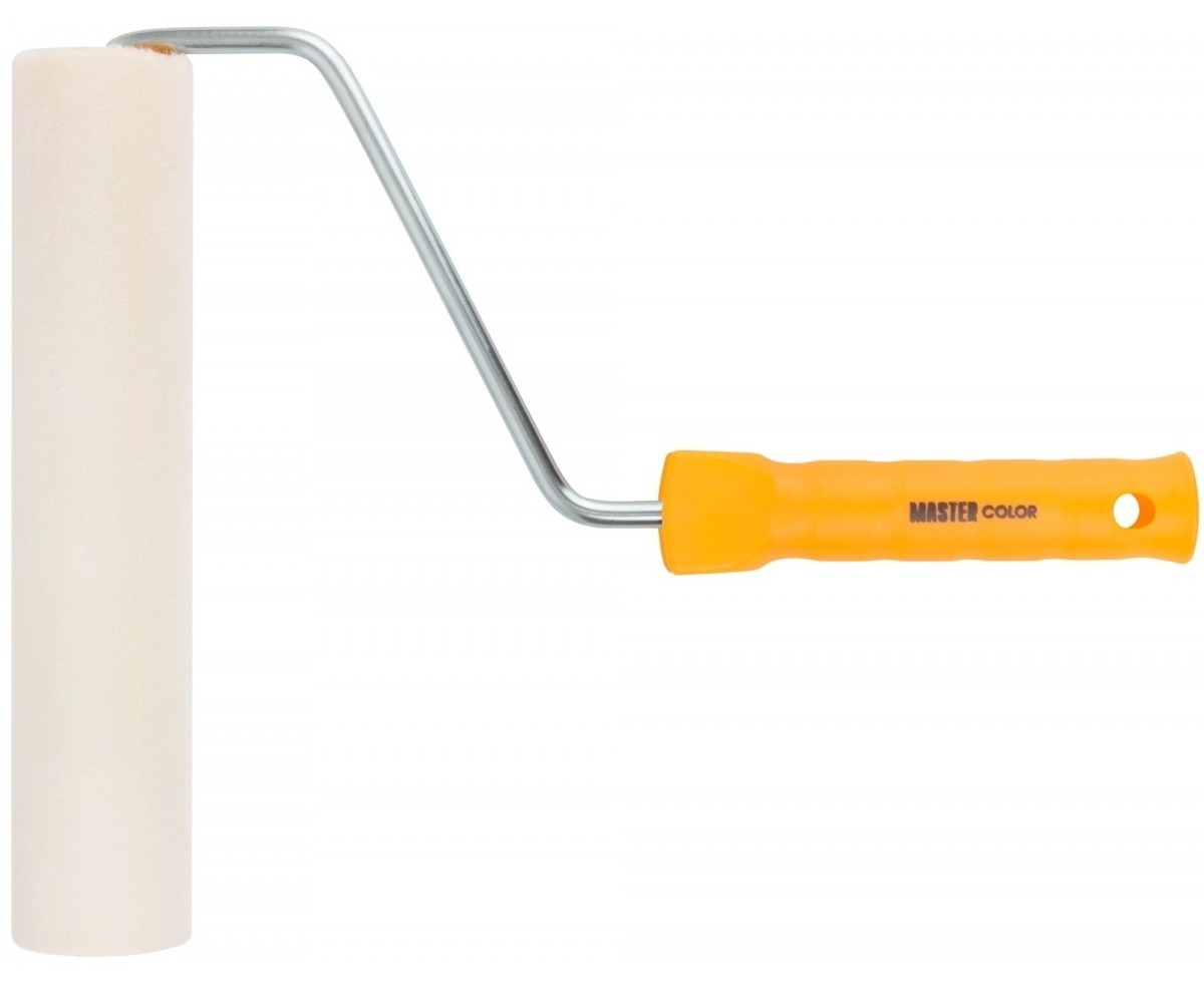 Валик малярный MASTER COLOR / Мастер Колор из велюра, ворс 5мм, диаметр 40/50мм, длина 250мм / ручной инструмент