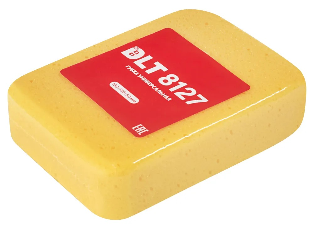 Губка для удаления затирки DLT / ДЛТ 8127 универсальная, 1шт. / малярные и отделочные инструменты