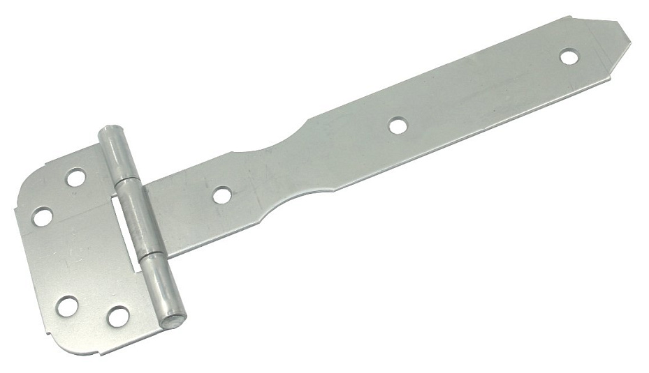 Петля мебельная MIXTON / Микстон ПС-200 стрела, без врезки, стальная, цвет цинк, 200х90мм / фурнитура