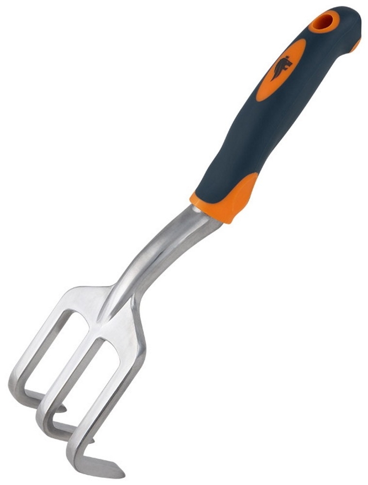 Грабли Leonord / Леонорд LE-01 с ручкой, 30см / садовый инструмент