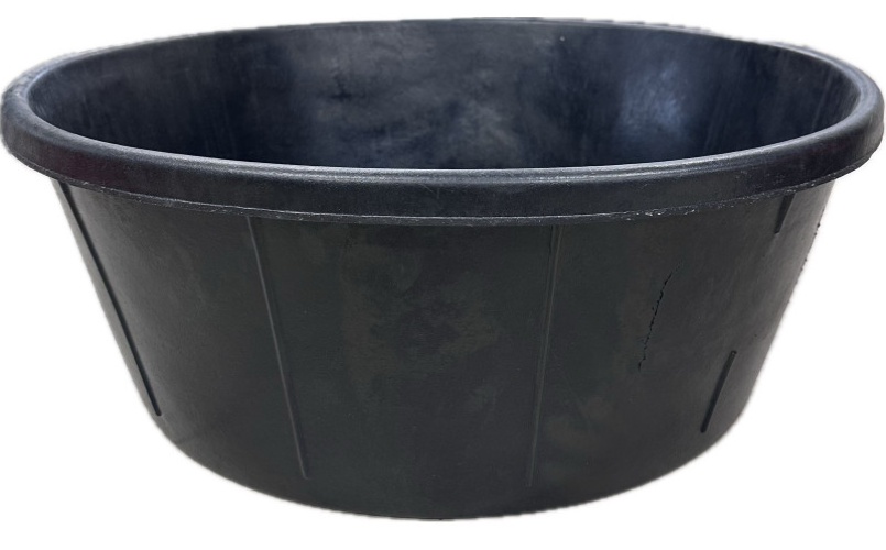 Емкость строительная DLT / ДЛТ RUBTUB гибкая, из пластика, цвет черный, объемом 60л / инструменты для ремонта и строительства