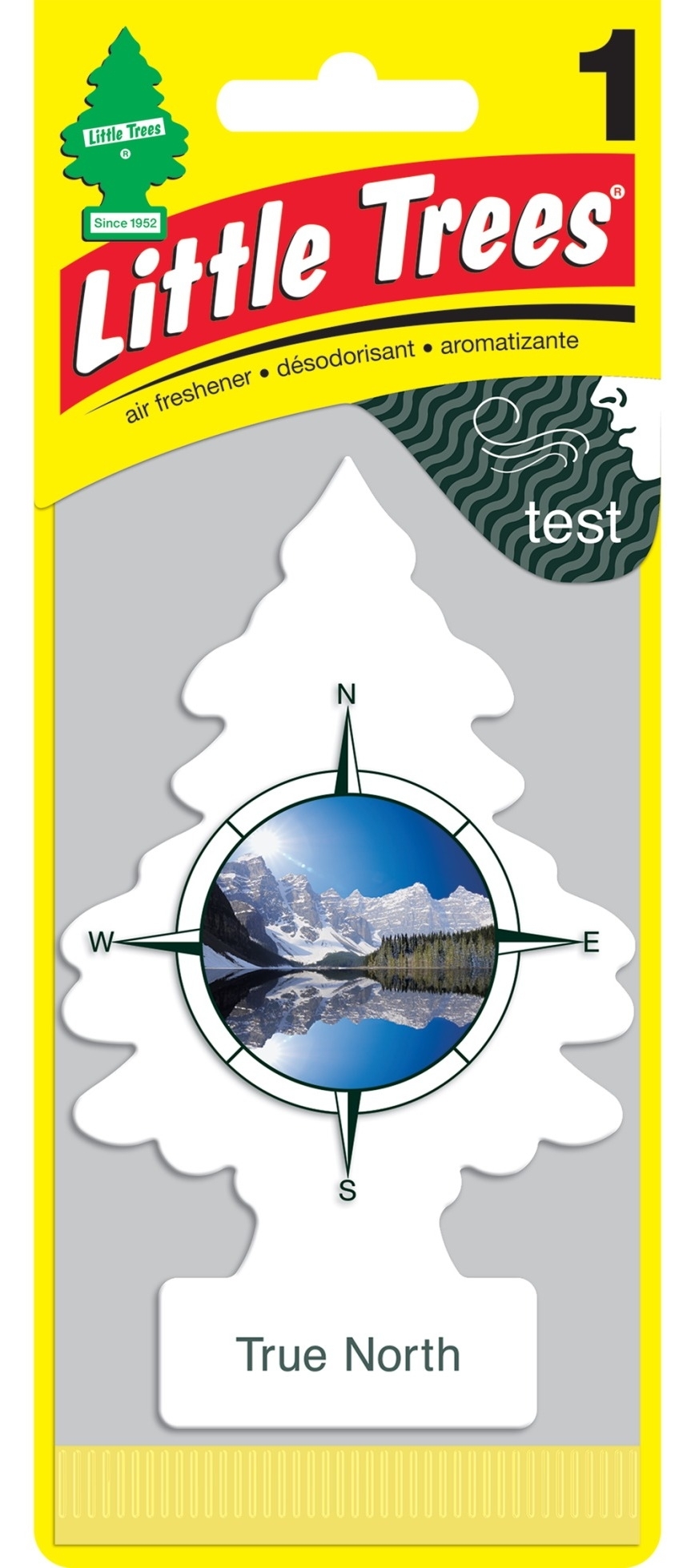 Ароматизатор автомобильный Little Trees / Литтл Трис Ёлочка True North подвесной, Сердце Севера / автотовары