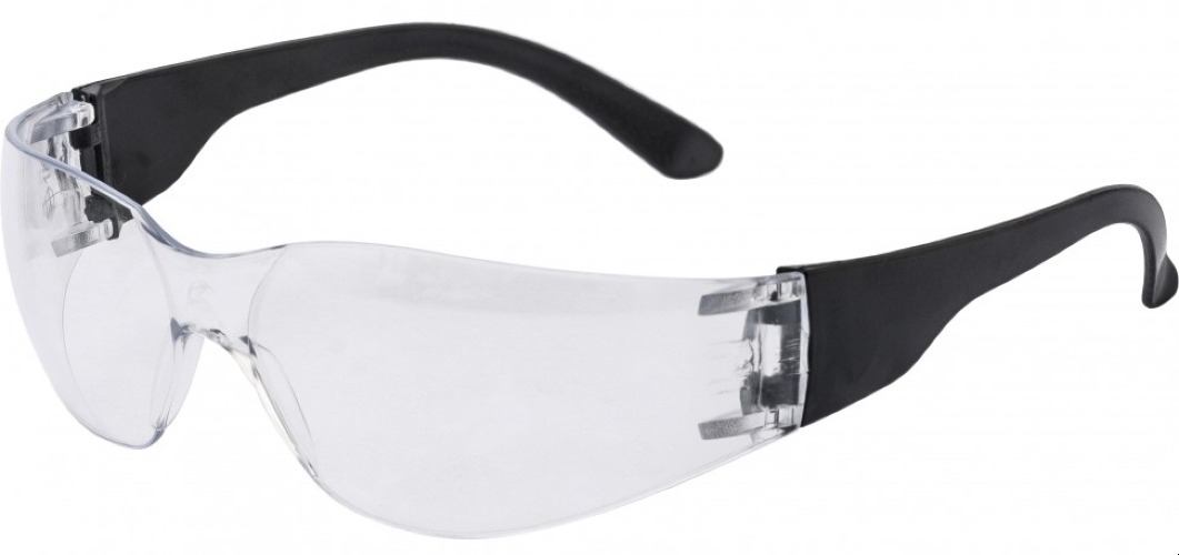 Очки защитные ОЧК201 открытые для ремонтно-строительных работ, из поликарбоната, прозрачные / строительство и ремонт