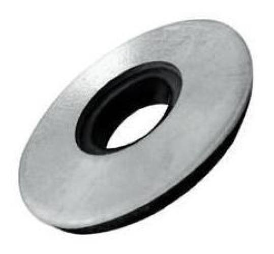 Шайба MIXTON / Микстон кровельная с резиновой прокладкой, из оцинкованной стали, 6.3х19мм, 10шт. / крепеж