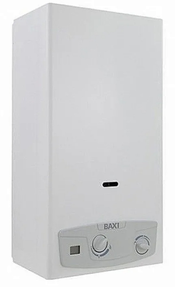 Водонагреватель проточный BAXI / Бакси SIG-2 11i газовый, настенный, белый, 642×314×245мм, 1/2дюйма, 10.9л/мин, 19кВт / бытовая техника