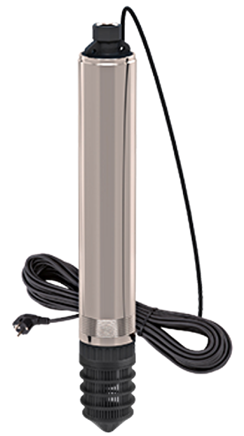 Насос погружной Джилекс Водомет 40/50 ОК скважинный, в корпусе из нержавеющей стали, 40л/мин, погружение 30м, напор 50м, мощность 520Вт / водоснабжение