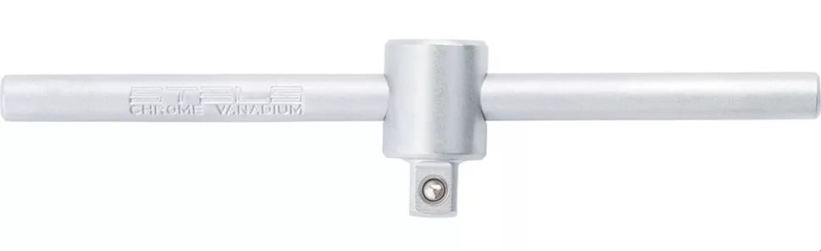 Вороток STELS / Стелс Т-образный, для торцевых головок, из хромованадиевой стали CrV, квадрат 1/4дюйма, длиной 115мм / инструменты