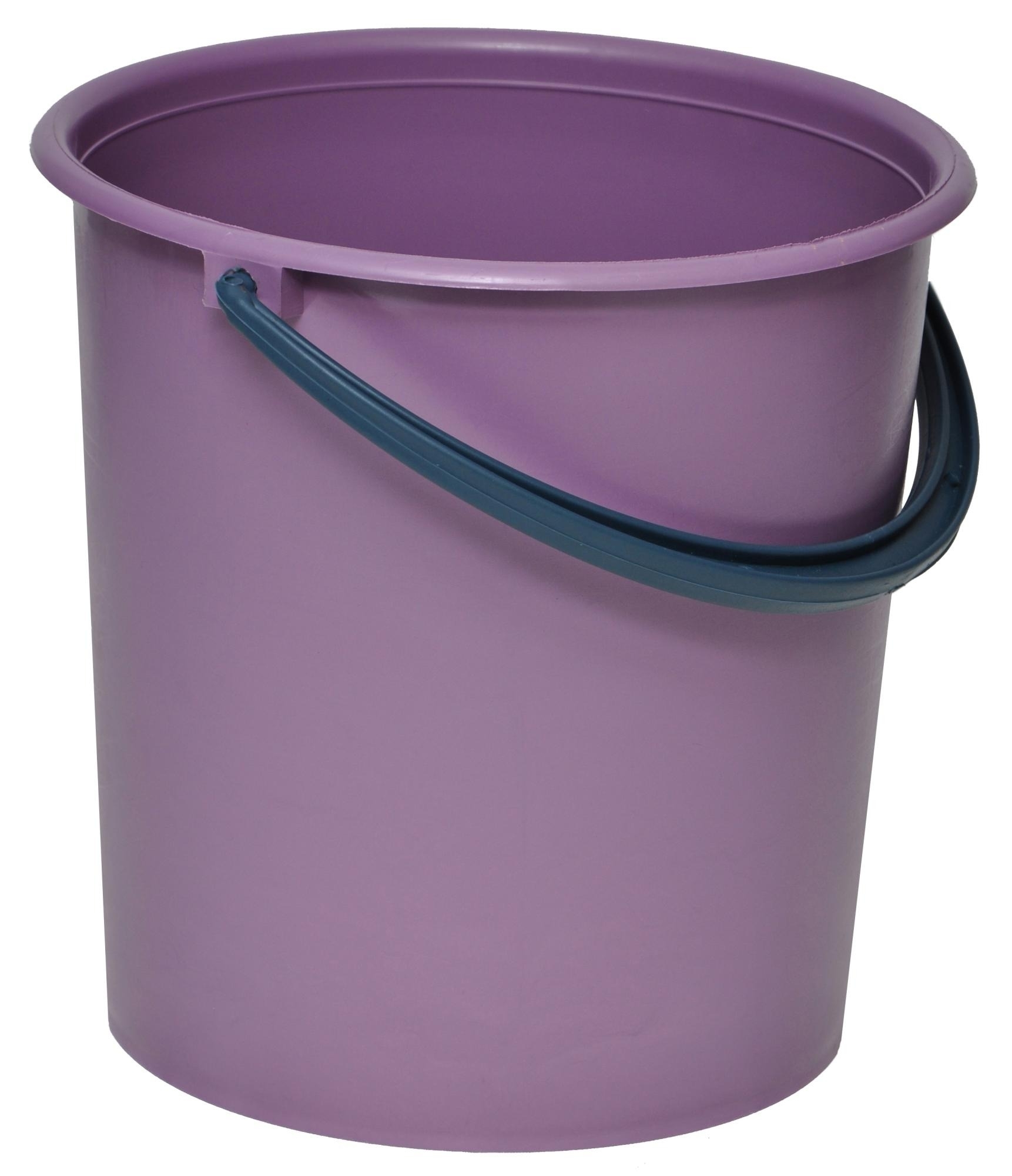 Ведро ГостХимПром хозяйственное с ручкой, из пластика, 12л / товары для дома