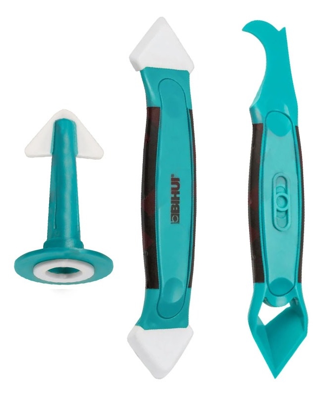 Набор шпателей BIHUI / Бихай для герметиков, из силикона, 3шт. / инструменты для строительства и ремонта