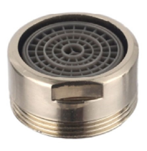 Аэратор для смесителя FT / ФТ с наружной резьбой, латунный, серый, М24 / сантехника