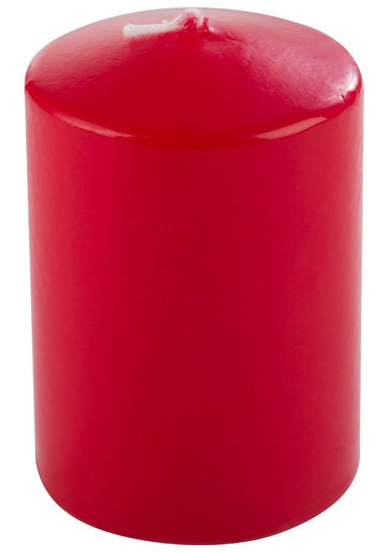 Свеча Волшебная страна Deco Aroma Цветущий сад декоративная, ароматизированная, цилиндрической формы, из парафина, красная, 80х56мм / товары для праздников
