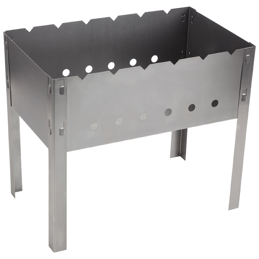 Мангал Ecos / Экос сборно-разборный, стальной, 400х240х350мм / отдых и пикник