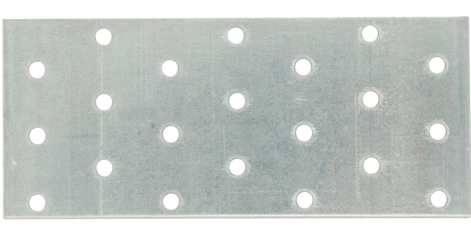 Пластина крепежная Rock Solid Connection / Рок Солид Коннекшн для деревянных конструкций, из оцинкованной стали, размером 240×100×2мм / строительство и ремонт