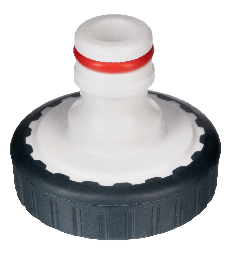 Переходник для шланга ELITECH Garden / Элитек Гарден HF 010 для крана пластиковый 1дюйм / дом и сад