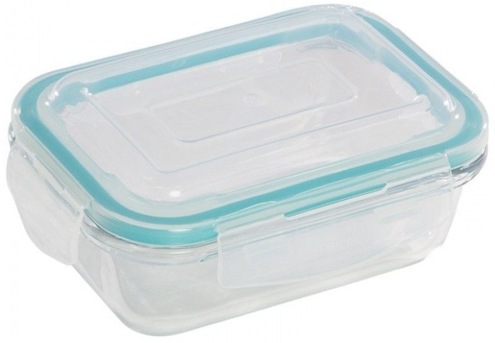 Контейнер пищевой Mallony / Маллони Diafano с крышкой, из стекла, прозрачный, 370мл / хранение продуктов