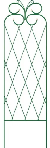 Шпалера Комплект-Агро Бабочка, металлическая, зеленая, 1700×500мм