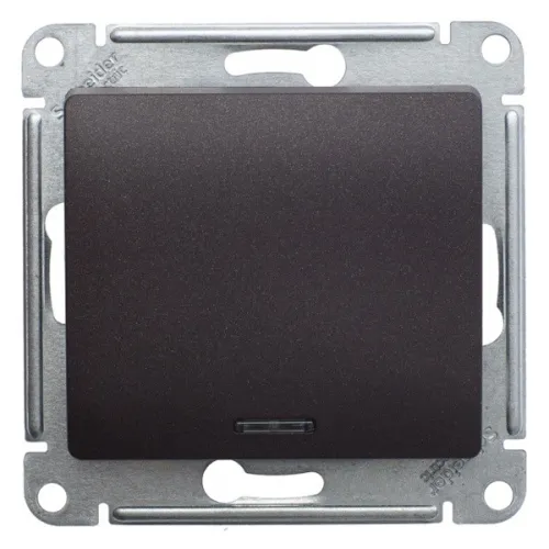 Выключатель Schneider Electric Glossa GSL000713, антрацит, 250В, 10А