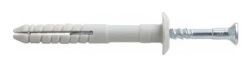 Дюбель гвоздь KEW / Кев гриб, нейлоновый, 6×40мм, 10шт. в упаковке / крепеж и фурнитура