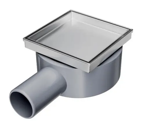 Трап для душа Masterprof MPF AISI304, 10х10см, ИС.110611