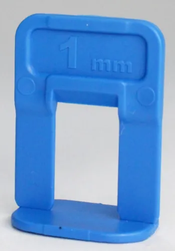 Зажим для плитки DECOR Ворота пластиковый синий 1мм 100шт арт. 669-6100