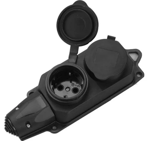 Колодка General Lighting Systems 2 гнезда, 220В, 16А, IP44