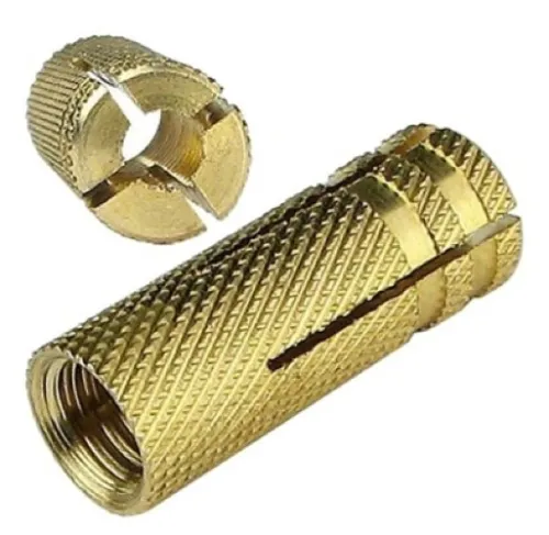 Дюбель MIXTON / Микстон распорный, из латуни, желтый, 12×32мм, 10шт. / крепеж и фурнитура