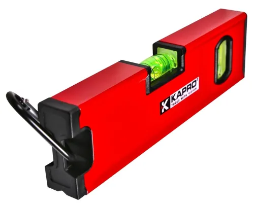 Уровень строительный KAPRO TWIN мини с карабином, 771-40-15