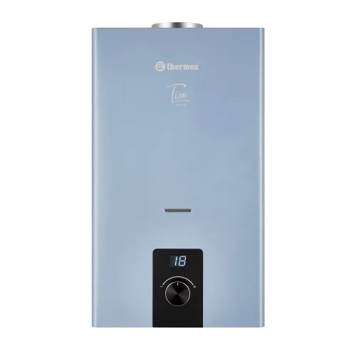 Водонагреватель проточный газовый Thermex T 20D Silver Grey