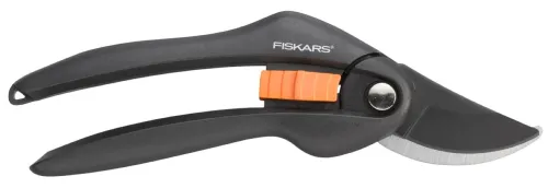 Секатор Fiskars SinglStep P26, плоскостной, 208мм, углеродистая сталь