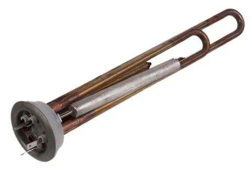 Нагревательный элемент ITA Group / Ита Груп RF трубчатый, с прокладкой и анодом, медный, М4, 220В, 2кВт / ТЭН для водонагревателя