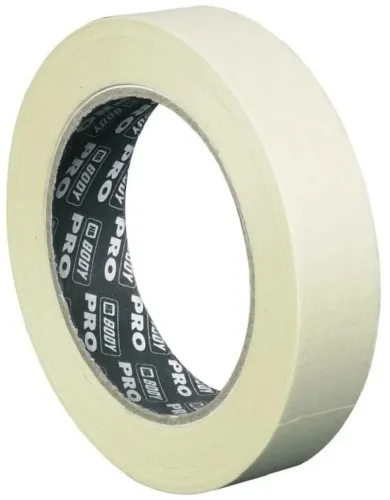 Скотч малярный Body PRO, белый, 19мм x 50м, 0210300001