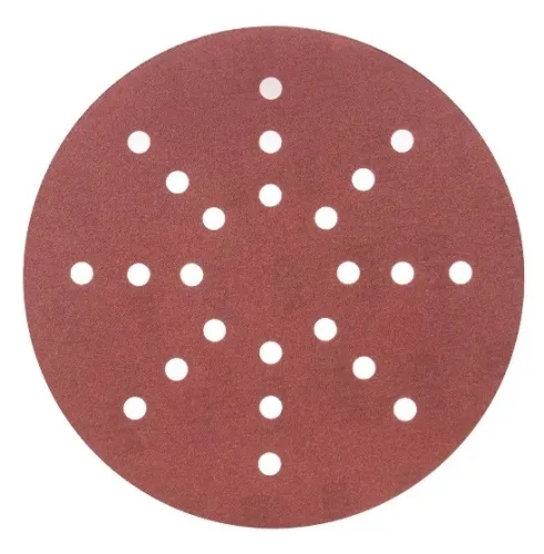 Круг шлифовальный DLT / ДЛТ GrandFlex RED крепление крючок-петля, оксид алюминия, зернистость P80, диаметр 225мм, 10шт. / оснастка