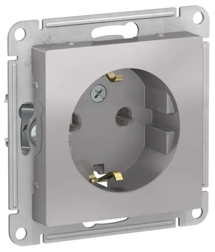Розетка Schneider Electric Atlas Design ATN000343 16А алюминий