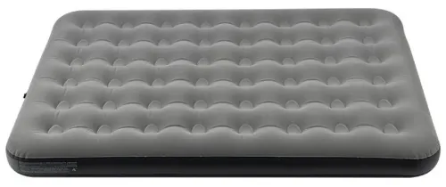 Матрас надувной ECOS / Экос Queen-size двуспальный, из ПВХ, серый, 203х152х22см / товары для дома и отдыха