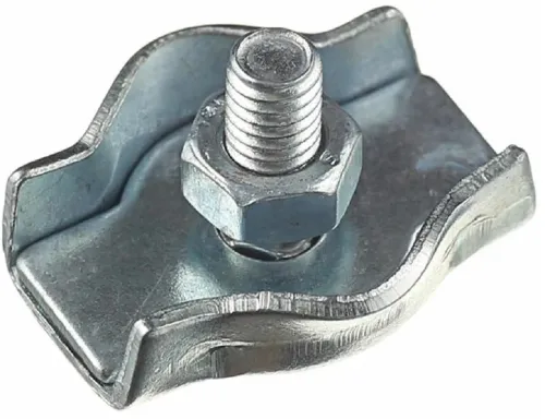 Зажим для троса Стройбат Simplex, оцинкованная сталь, 5мм