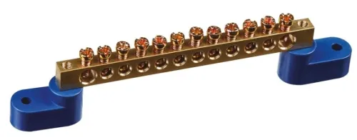 Нулевая шина Navigator NBB-М69-12С2/B, 12 контактов, 100А