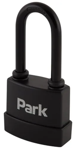 Замок навесной Park P-0255-01 всепогодный, металлический, 3 ключа