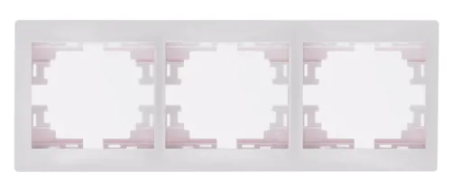 Рамка электроустановочная Lezard Mira 701-0202-148, 3-пост.