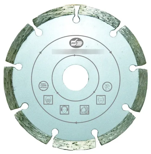 Диск алмазный 888 сегментный по камню, сухой рез, диаметр 180мм, посадочный 22.23мм, высота сегмента 7мм, рез 2.2мм / расходные материалы и оснастка