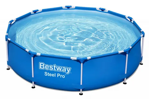 Бассейн каркасный Bestway Steel Pro круглый, 366х76см, 6473л